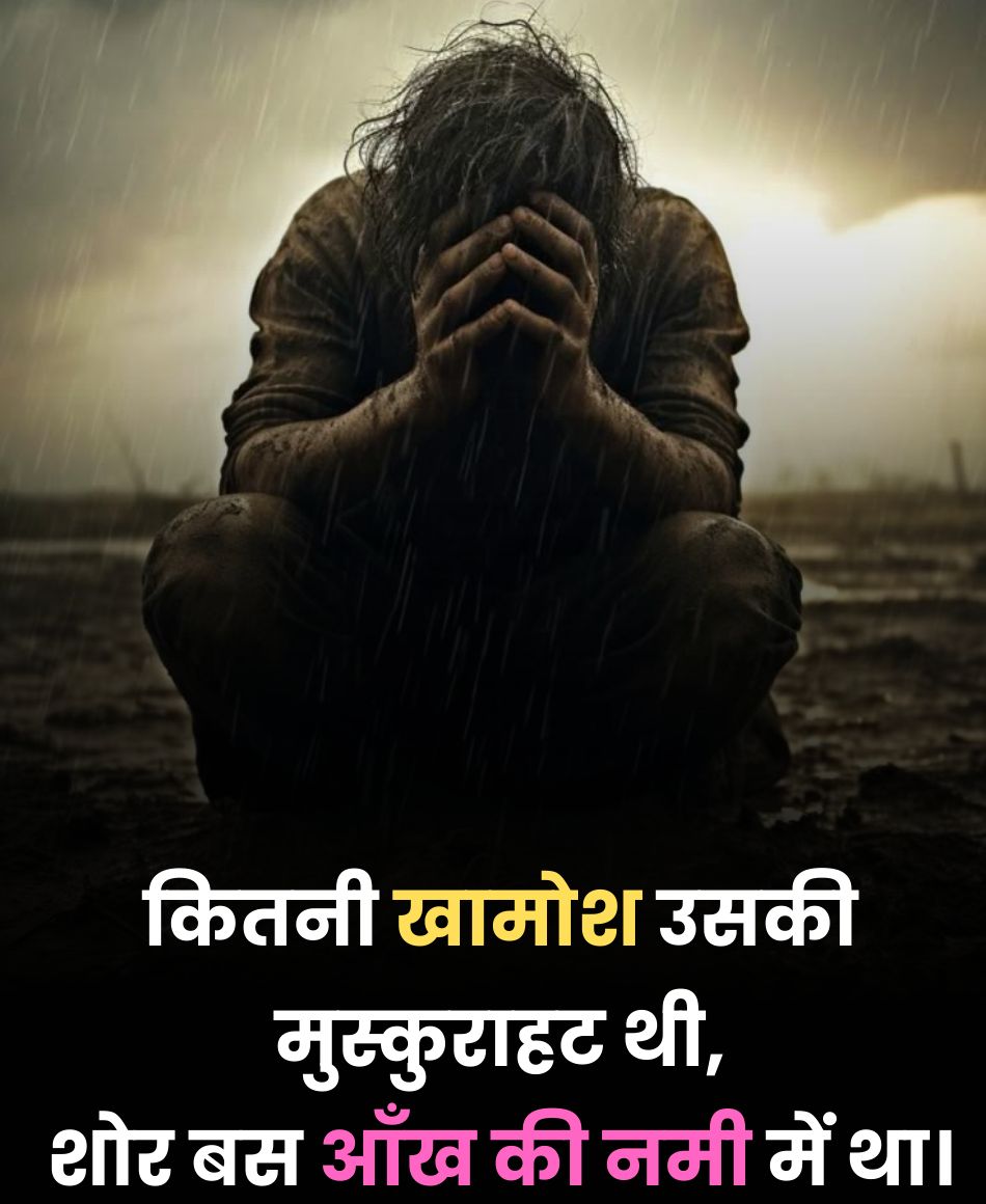 Khamoshi shayari on life